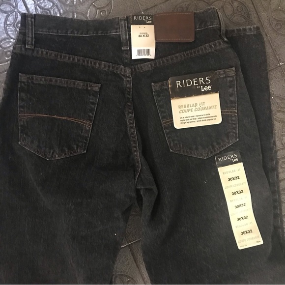 New ! Riders by Lee Black Jeans - Size 30x32 - Picture 7 of 7